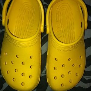 Yellow Crocs